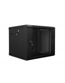 Lanberg rack cabinet 19 double-section wall-mount 
