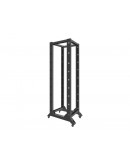 Lanberg open rack 42U  600x800, black