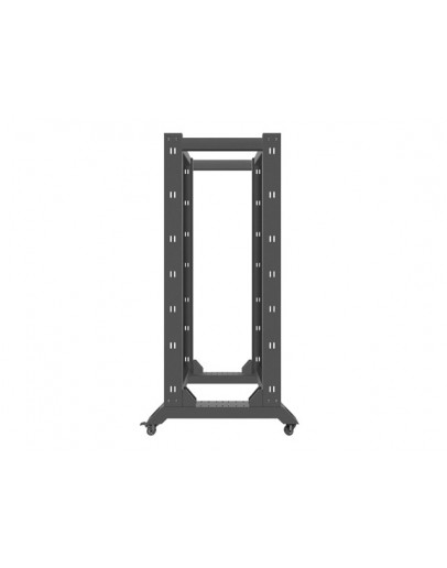 Lanberg open rack 32U  600x800, black