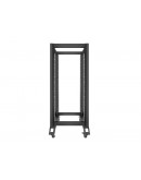 Lanberg open rack 27U  600x800, black