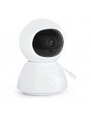 Смарт охранителна камера No brand PST-BM289, Бебефон, 2.0Mp, Вътрешен монтаж, Wi-Fi, Tuya Smart, Бял - 91026