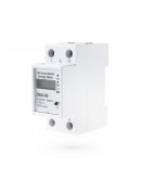 Смарт електромер No brand PST-ZMAi-90, За 35mm DIN, 220V, 60A, Wi-Fi, Tuya Smart, Бял - 91023