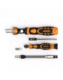 Комплект инструменти Jakemy JM-8146, 47 Части, CR-V, Стомана, Оранжев - 17637