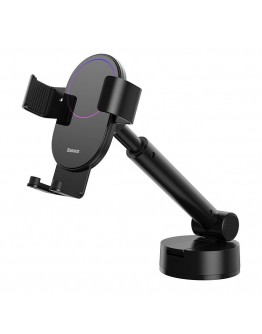 Универсална стойка за телефон Baseus Simplism Gravity, Черен - 17819