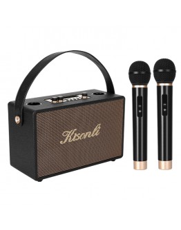 Тонколона Kisonli G101, Караоке, Bluetooth, USB, SD, AUX, Различни цветове - 22300