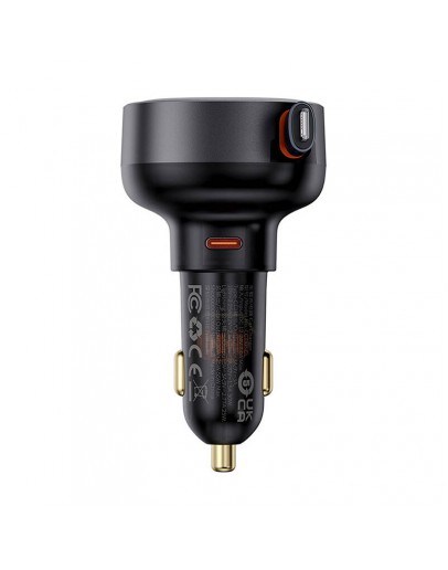 Зарядно устройство за кола Baseus Enjoyment Pro, 60W, С Type-C, Черен - 40496