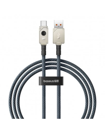 Кабел за данни Baseus Unbreakable, Type-C, 100W, 1.0m, Черен - 40427
