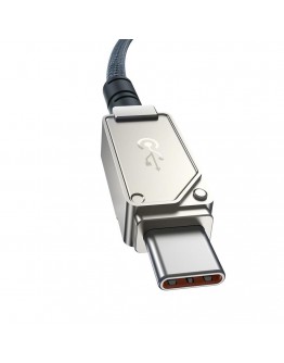 Кабел за данни Baseus Unbreakable, Type-C - Lightning, 20W, 1.0m, Черен - 40437