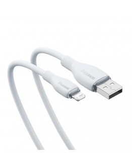 Кабел за данни Baseus Pudding, Lightning, 1.2m, Бял - 40428