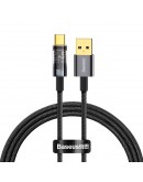 Кабел за данни Baseus Explorer, Type-C, 100W, 1.0m, Черен - 40488