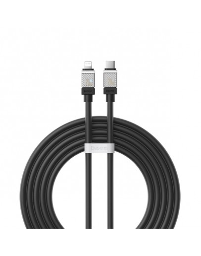 Кабел за данни Baseus CoolPlay, Type-C - Lightning, 20W, 1.0m, Черен - 40452
