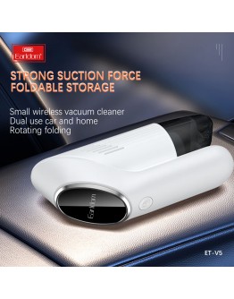 Мини прахосмукачка за кола Earldom ET-V5, Бял - 40528