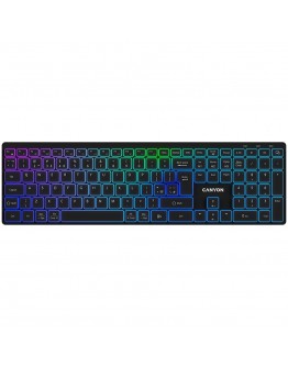 CANYON keyboard HKB-W11 UK/US RGB Dual Mode