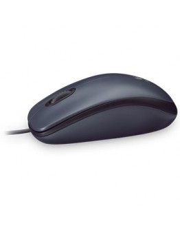 LOGITECH M90 Corded Mouse - GREY - USB -