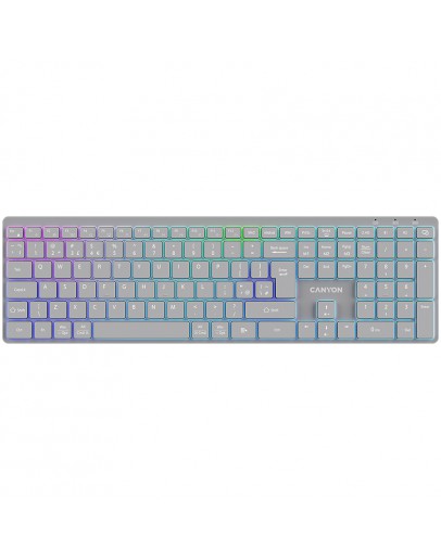 CANYON keyboard HKB-W11 UK/US RGB Dual Mode