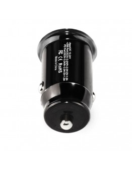 Makki зарядно за кола Fast Charger Car - Type-C + USB QC3.0  20W - MAKKI-CC20W02-BK