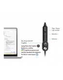 Genius слушалки с микрофон Headset HS-220U - AI, USB-C, Mic, Black