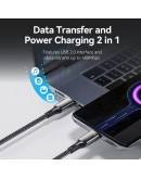 Vention кабел USB2.0 Type-C/Type-C 100W, LED display 2m - CTKBH