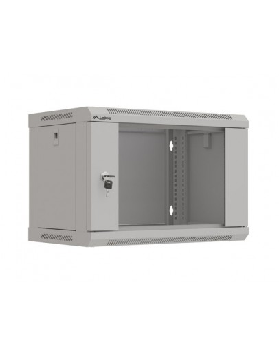 Lanberg rack cabinet 19 wall-mount 6U/540x350 (fla