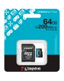 KINGSTON 64GB microSDXC Canvas Go Plus Gen4