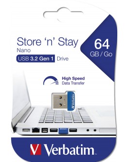 Verbatim USB 3.0 Nano Store N Stay 64GB