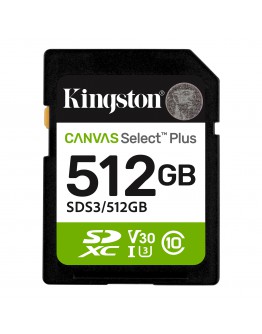 512G SD KINGST CANVAS SEL+ G3