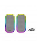 Marvo Тонколони Gaming Speakers 2.0 6W Havoc 20 Grey - MARVO-SG-285-GY