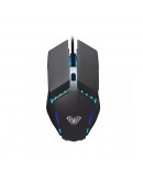 Геймърска мишка Aula S31, Оптична, 4D, RGB, Черен - 739