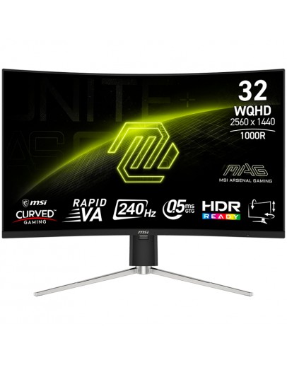 Монитор MSI MAG 325CQRXF E2 Gaming Monitor, 31.5