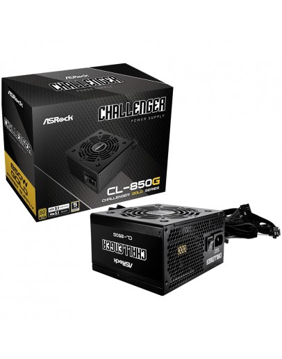 Asrock CL-850G, 850W, 80 Plus GOLD, Non Modular