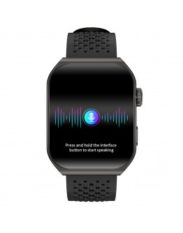 Смарт часовник Aurafit AM10B, Amoled, Черен - 73132