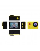 Водоустойчива екшън камера No brand ECM-SJ4000W4B, 12 Mp, Full HD, 140°, Син - 91069