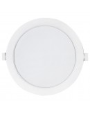 LED панел за вграждане DeTech, 12W, 4000K, Кръг, Бял - 77012