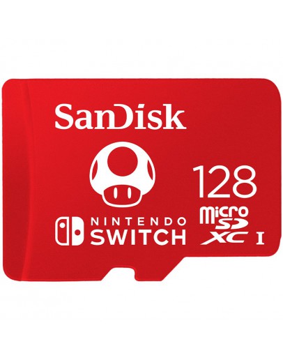 SANDISK microSDXC card for Nintendo Switch 128GB,