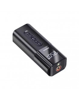 Компресор Remax D12L, Фенер, 12V, Черен - 40307