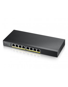 ZyXEL GS1915-8EP, 8-port GbE PoE Smart hybrid mode