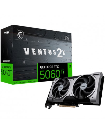 MSI Video Card NVIDIA GeForce RTX 5060 Ti 16G