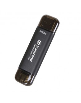 Transcend 512GB, External SSD, ESD310C, USB 10Gbps