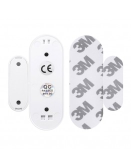 Смарт сензор No brand PST-WD002, За врата/прозорец, Wi-Fi, Tuya Smart, Бял - 91001