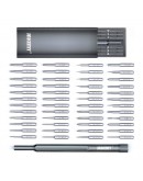 Комплект отвертка и накрайници Jakemy JM-8169, 48 Части, S2, Черен - 17640