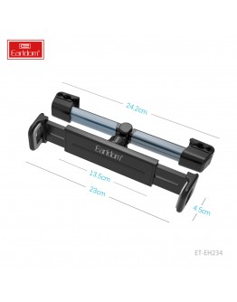 Универсална стойка за таблет с клипс, Earldom ET-EH234, Черен - 17904