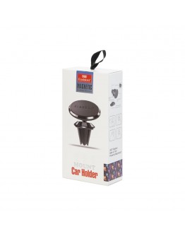 Магнитна стойка за мобилен телефон Earldom ET-EH22, за кола, Универсален, Черен - 17327