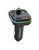 FM Трансмитер Earldom ET-M86, Bluetooth, USB, Type-C, PD, 3.1A, Черен - 17771