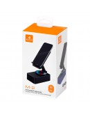 Тонколона със стойка за телефон Kisonli M2, Bluetooth, USB, RGB, Различни цветове - 22274