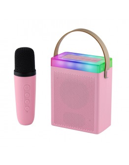 Тонколона Kisonli G22, Караоке, Bluetooth, USB, SD, AUX, RGB, Различни цветове - 22297