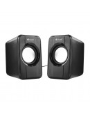 Тонколони Kisonli S-444, 2x3W, USB, Черен - 22060