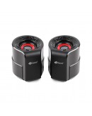 Тонколони Kisonli A-909, 2x3W, USB, Черен - 22160