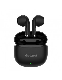 Bluetooth слушалки Kisonli F6, Черен – 20791