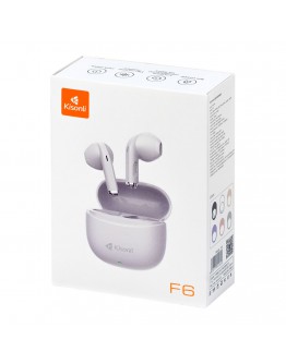 Bluetooth слушалки Kisonli F6, Черен – 20791
