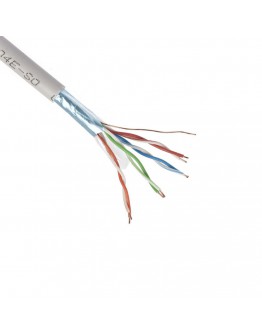 Кабел No brand Network FTP CAT 5 E, Сив, С медно жило, 270m - 18404